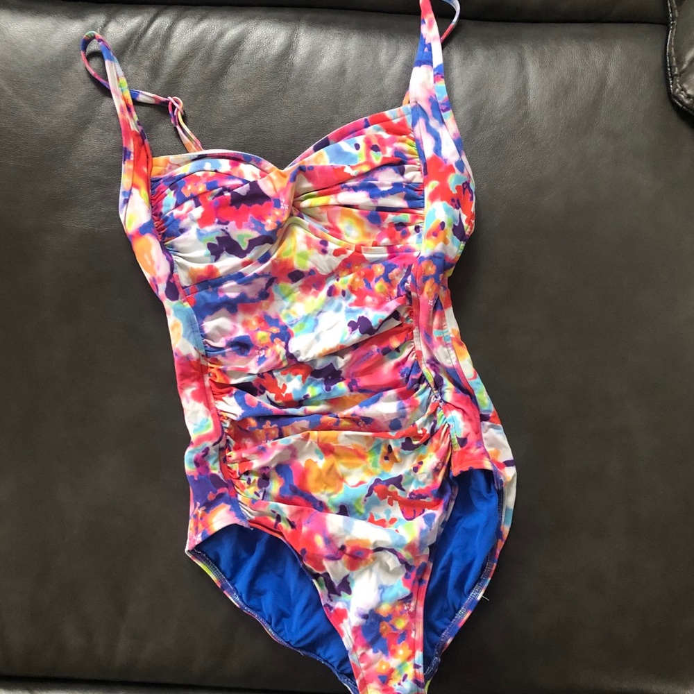 Vintage One Piece Bathing Suit.